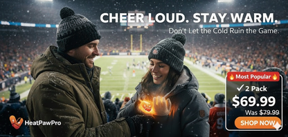 HeatPawPro 24-Hr Magnetic Rechargeable Hand Warmers (2-Pack)